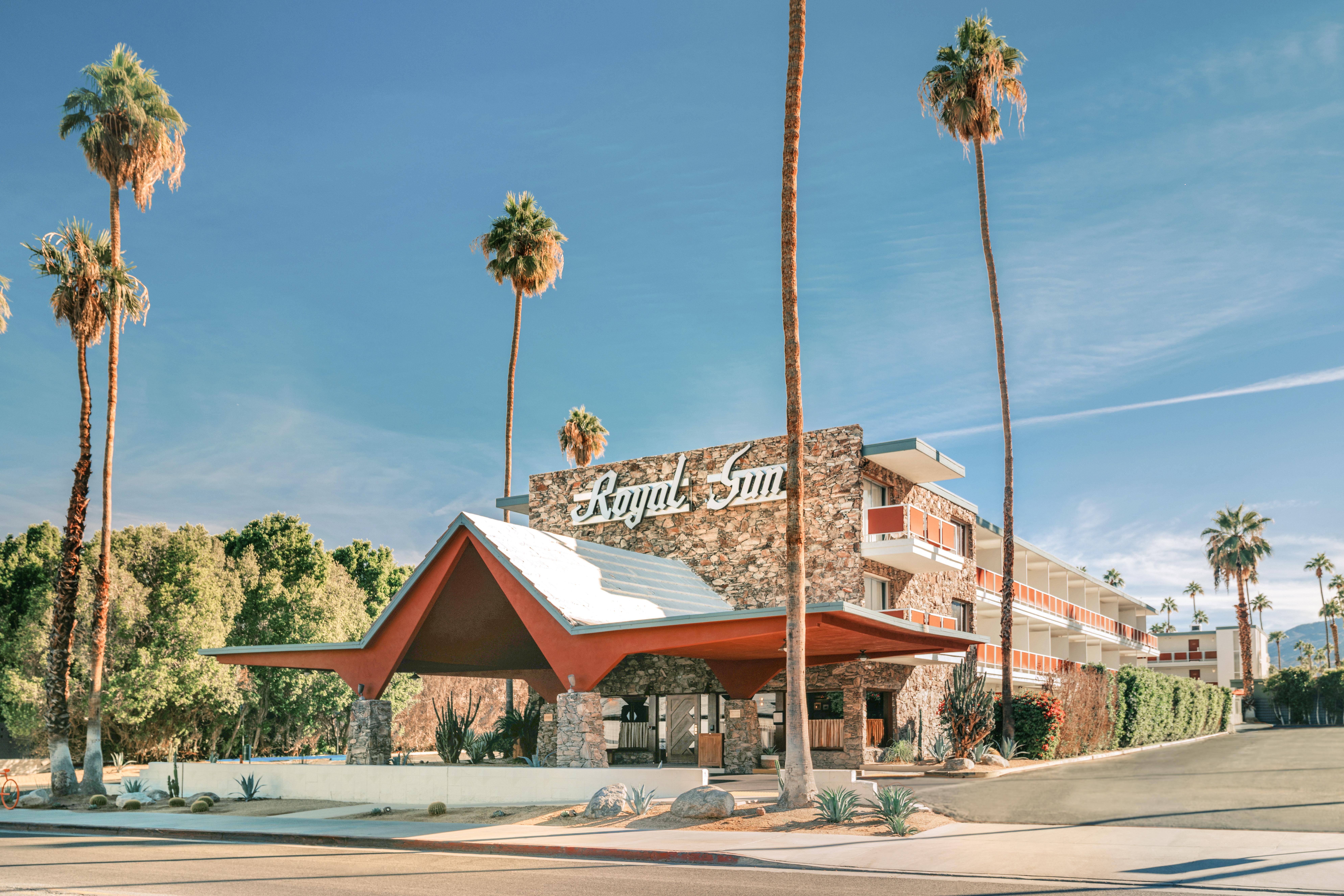 Royal Sun Palm Springs Hotel Bagian luar foto